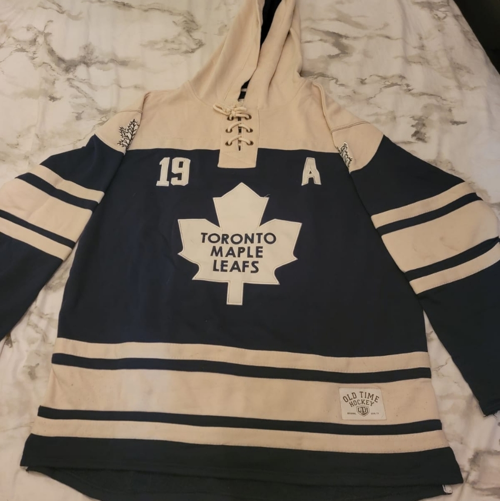 Vintage style hockey sweater toronto maple leafs